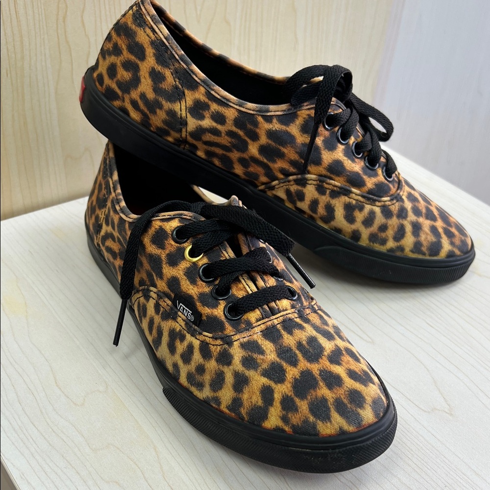 Vans Leopard Print - image 1